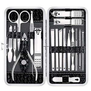 Manicure Set Nail Clippers Pedicure Kit -18 Pieces Stainless Steel Manicure Kit
